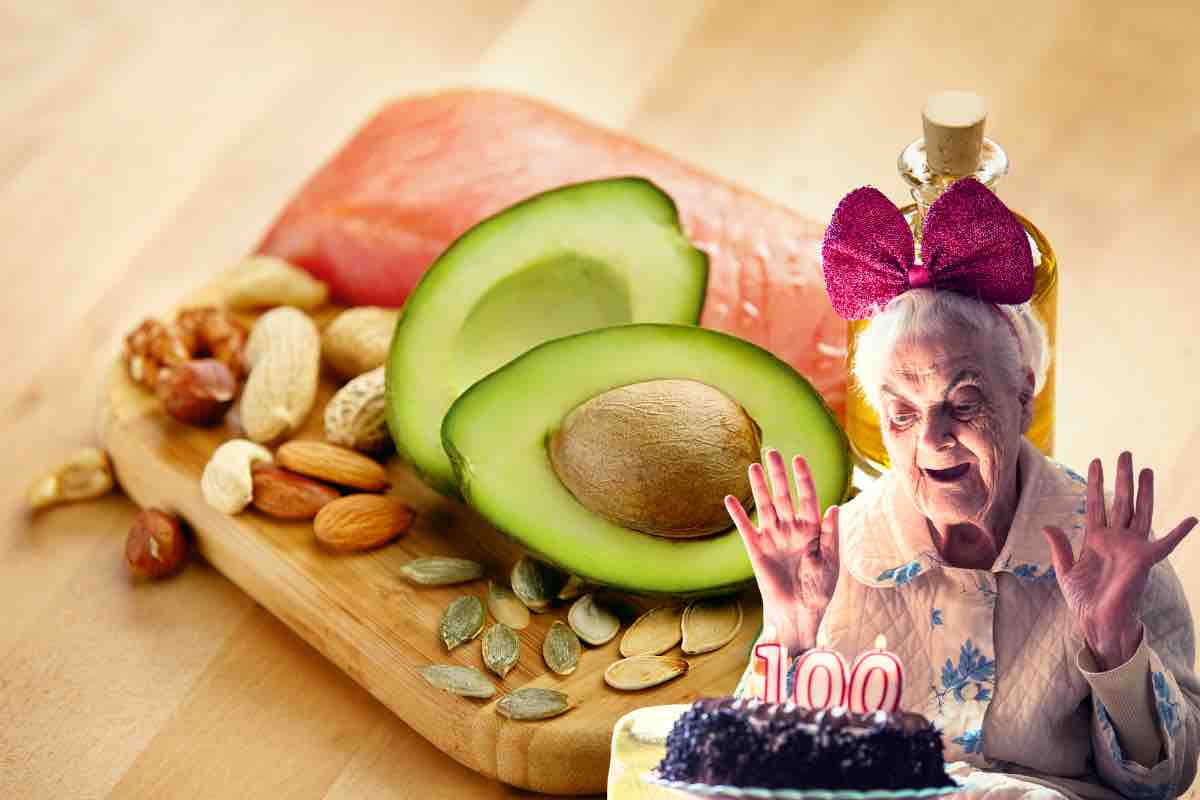 Gli alimenti dei centenari