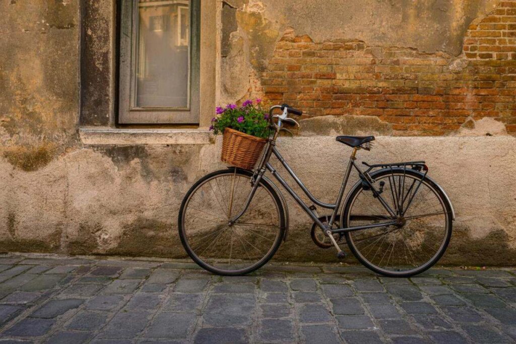 Una bicicletta