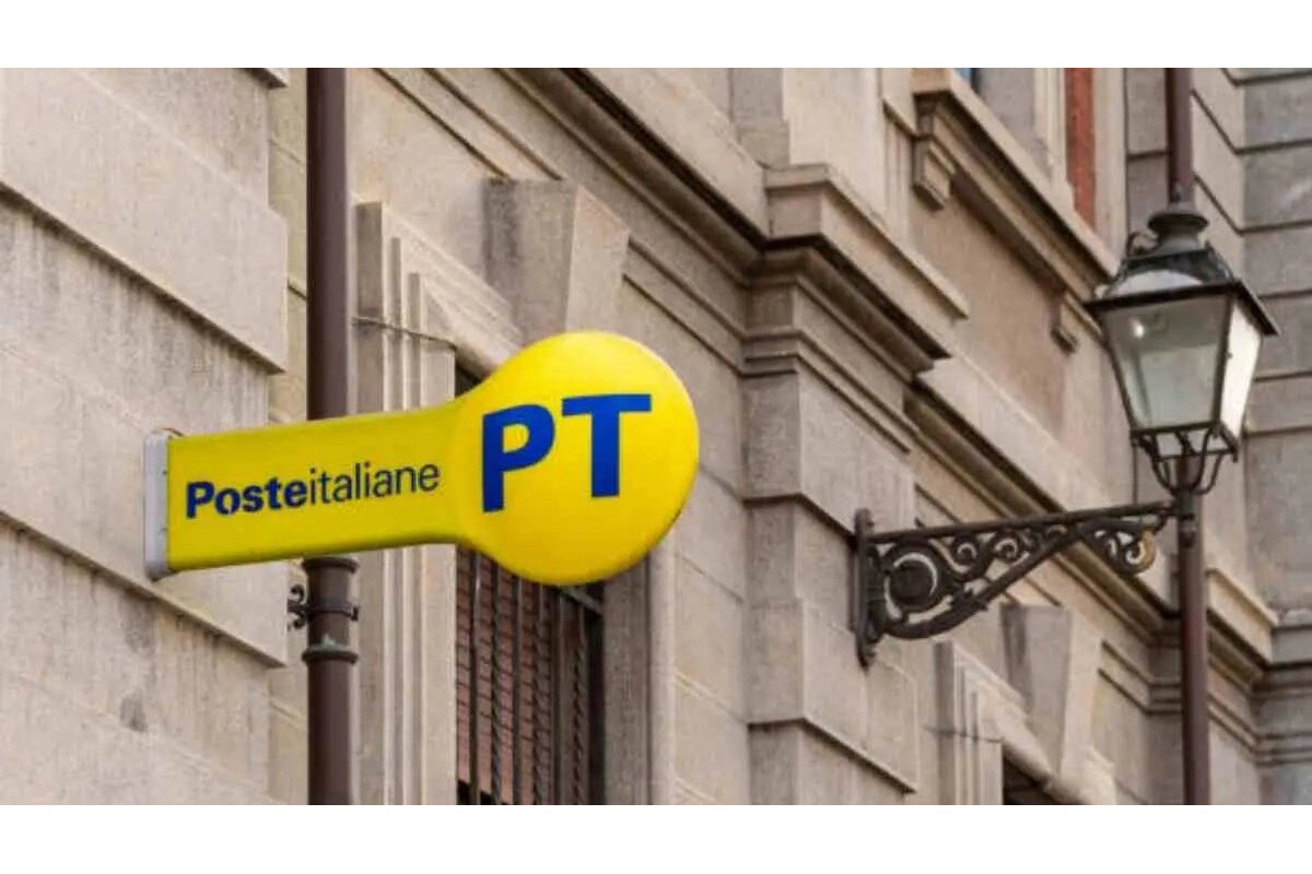 L'insegna di Poste Italiane