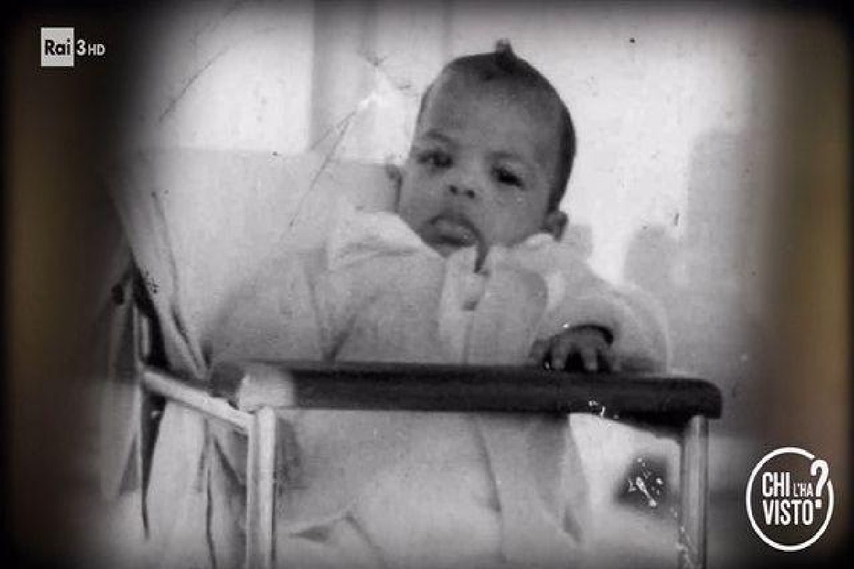 Una vecchia foto del figlio di Malcom