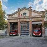 Una caserma dei Vigili del Fuoco
