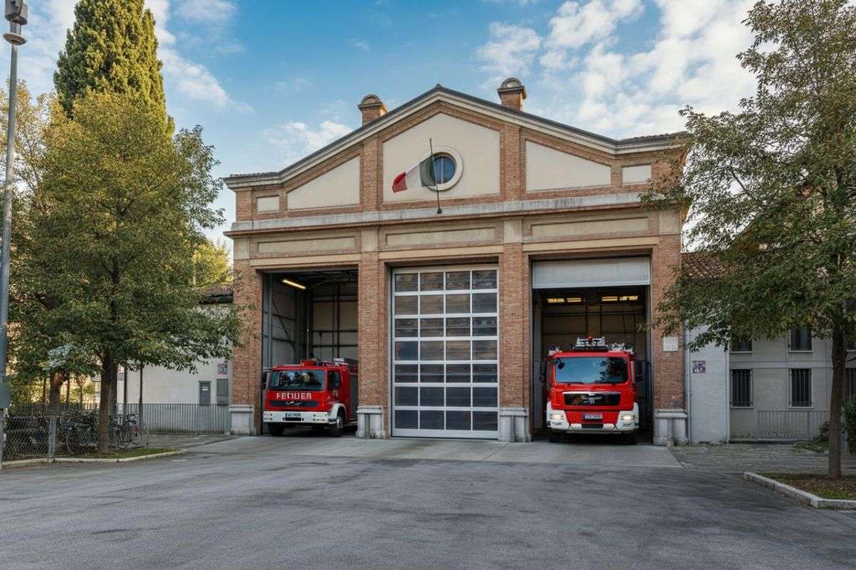 Una caserma dei Vigili del Fuoco